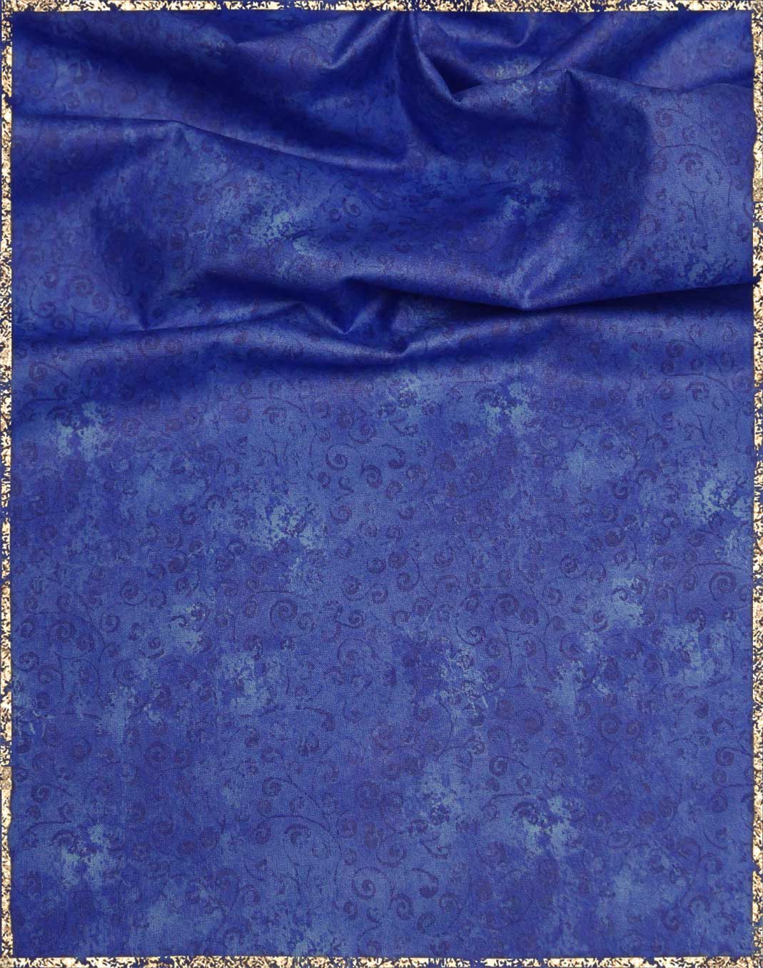 Baumwolle Schlingen B royalblau